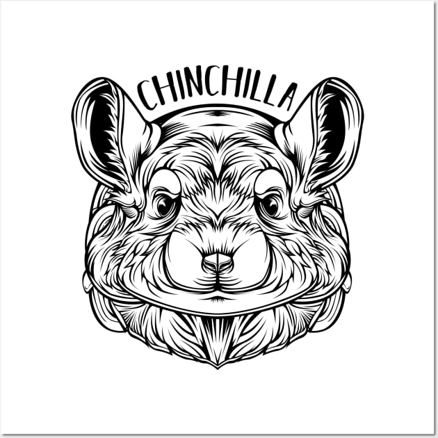 Chinchilla Wall Art by Lumio Gifts